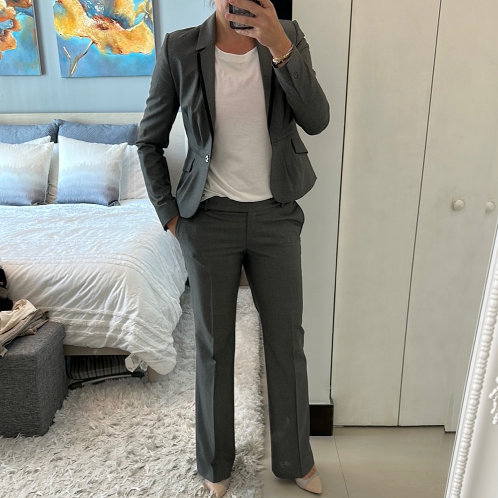 Gray Women's Suit Set